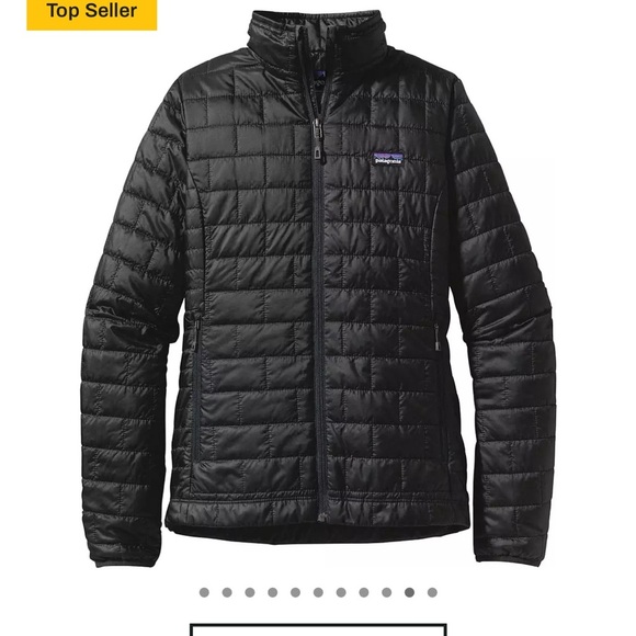 Patagonia Women’s Small Nano Puff Insulated Jacket Black Puffy NWT - Picture 10 of 13